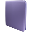 Ultra PRO Vivid 12-Pocket Zippered PRO-Binder - Purple