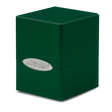 Ultra PRO Satin Cube Deck Box - Hi-Gloss Emerald Green
