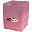 Ultra PRO Satin Cube Deck Box - Glitter Pink