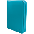 Ultra PRO Vivid 4-Pocket Zippered PRO-Binder - Teal