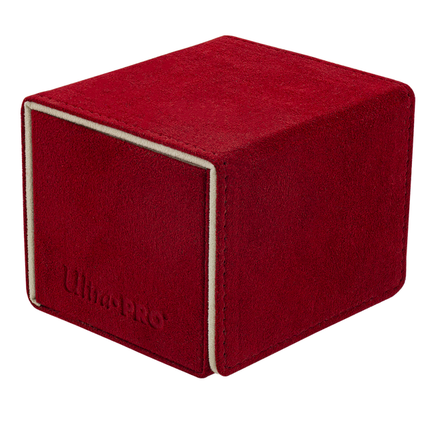 Ultra PRO Vivid Deluxe Alcove Edge Deck Box - Red