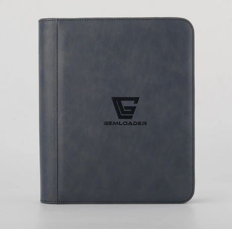 Gemloader Premium Toploader Binder 4-Pocket - Grey