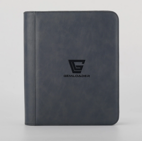 Gemloader Premium Toploader Binder 4-Pocket - Grey