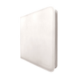Ultra PRO Vivid 12-Pocket Zippered PRO-Binder - White