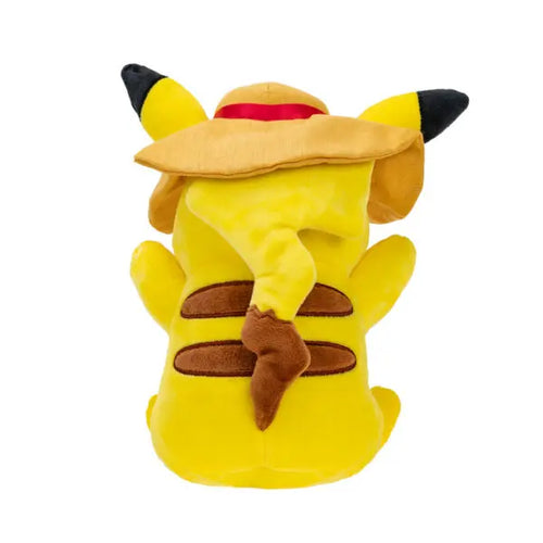 Pokémon Plush: Summer Pikachu with Hat 20 cm