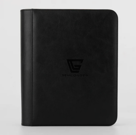 Gemloader Premium Toploader Binder 4-Pocket - Black
