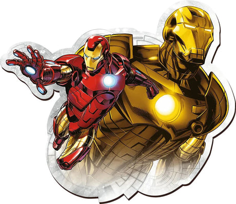 Trefl - Wooden Shaped Puzzle - Brave Iron Man 160 (Puslespil)