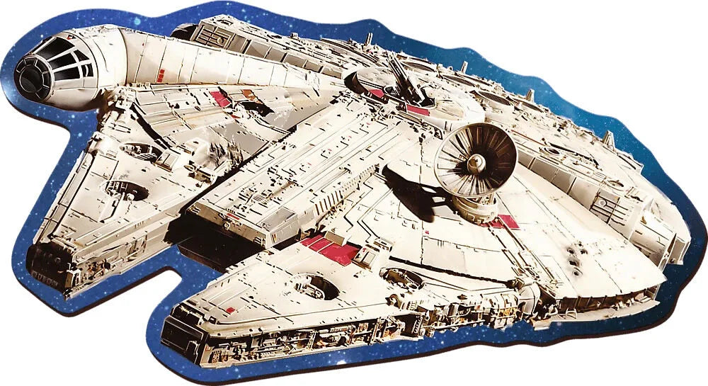 Trefl - Wooden Shaped Puzzle - Millennium Falcon 160 (Puslespil)