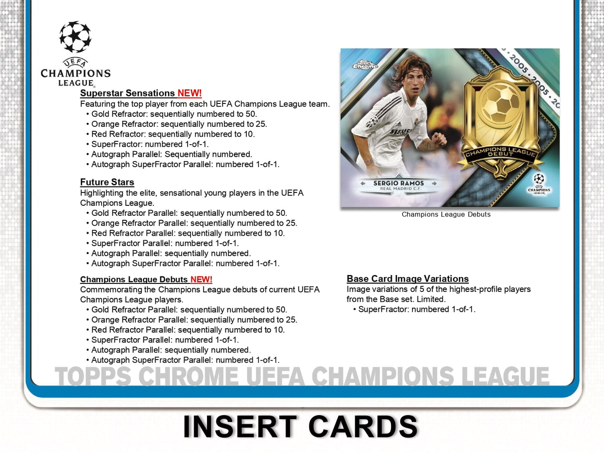 Topps Chrome UEFA Champions League 2018/19 - Hobby Box