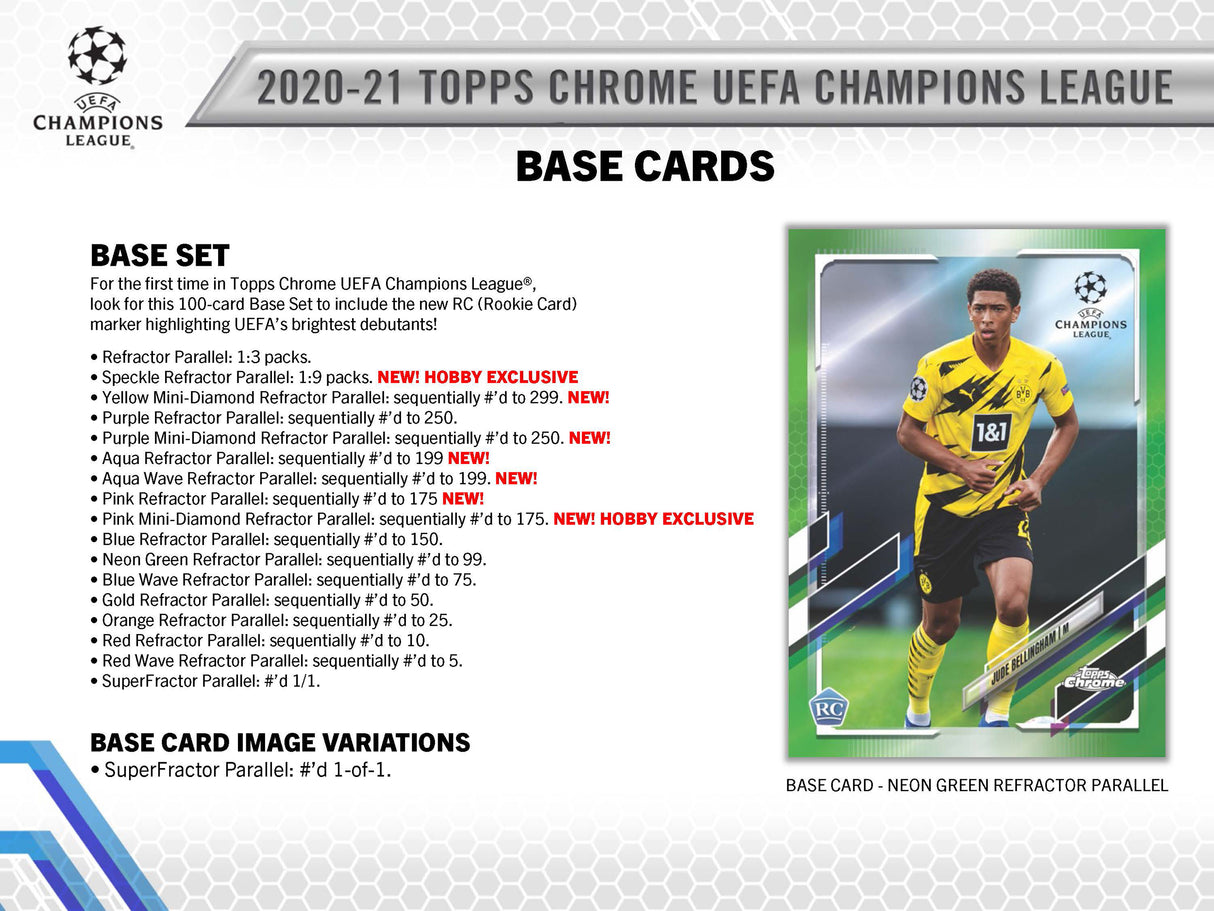 Topps Chrome UEFA Champions League 2020/21 - Value Box