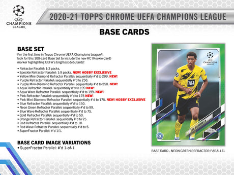 Topps Chrome UEFA Champions League 2020/21 - Value Box