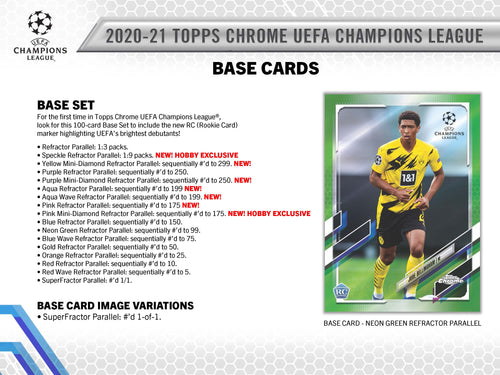 Topps Chrome UEFA Champions League 2020/21 - Value Box