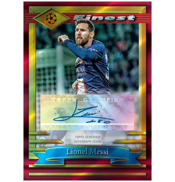 Fodboldkort Topps Finest Flashbacks UEFA Club Competitions 2022/23