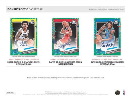 Panini Donruss Optic NBA Basketball 2023/24 - International Hobby Box