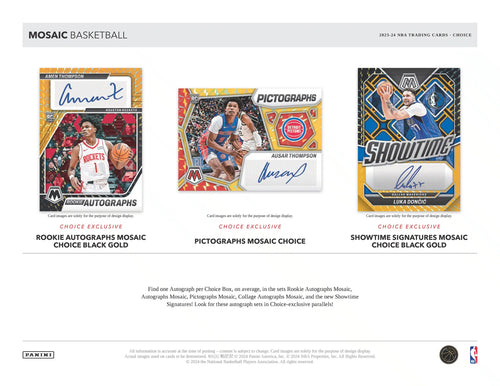 Panini Mosaic NBA Basketball 2023/24 - Choice Box