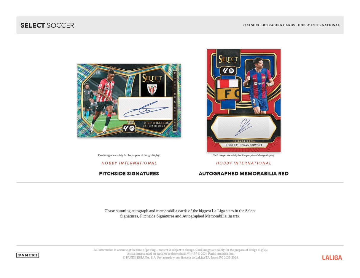 Panini Select La Liga 2023/24 - International Hobby Box