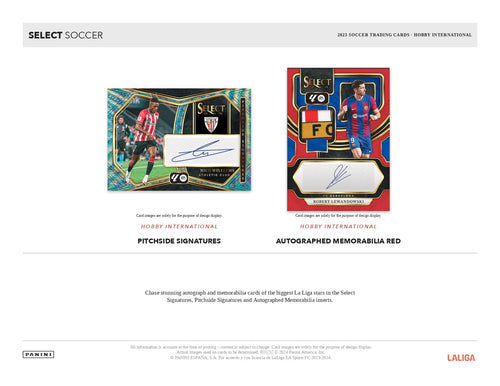 Panini Select La Liga 2023/24 - International Hobby Box
