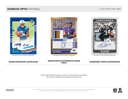 Panini Donruss Optic NFL Football 2023 - Hobby Box