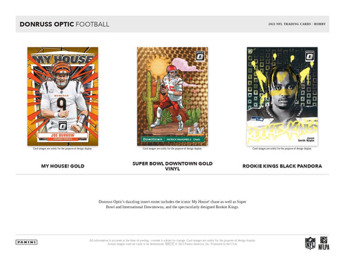 Panini Donruss Optic NFL Football 2023 - Hobby Box