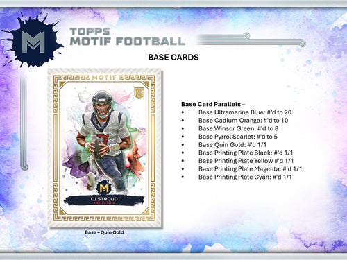 Topps Motif Football 2023 - Hobby Box