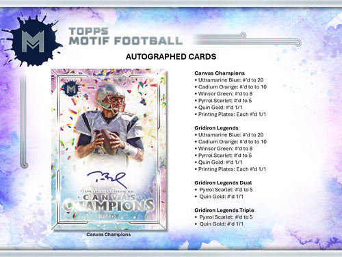 Topps Motif Football 2023 - Hobby Box