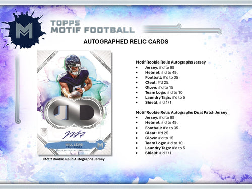 Topps Motif Football 2023 - Hobby Box