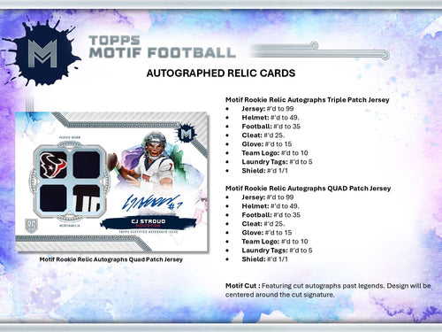 Topps Motif Football 2023 - Hobby Box