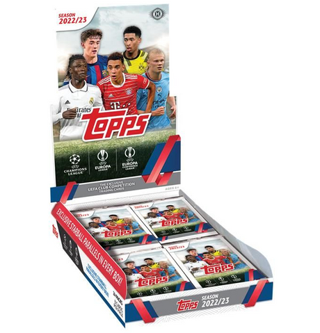 Fodboldkort: Topps - UEFA Club Competitions 2023 - Hobby Box