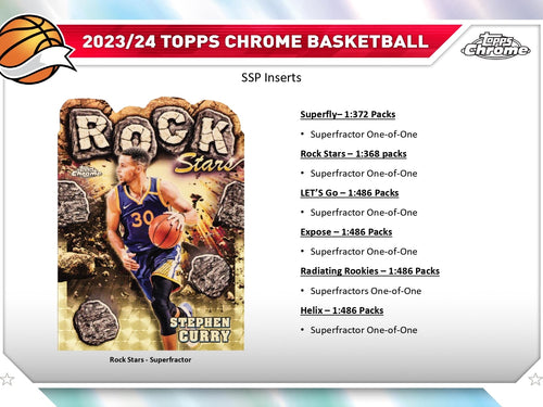 Topps Chrome Basketball 2023/24 - Hobby Box