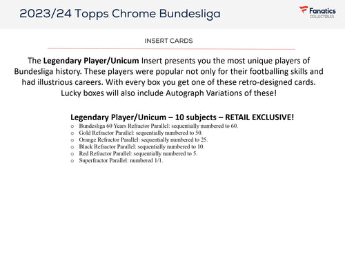 Topps Chrome Bundesliga 2023/24 - Value Box