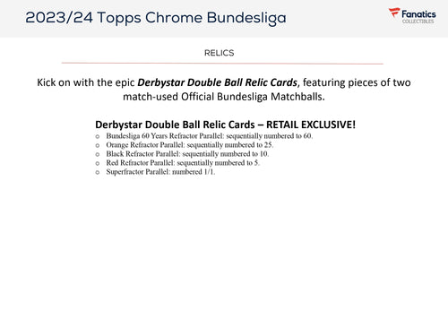 Topps Chrome Bundesliga 2023/24 - Value Box