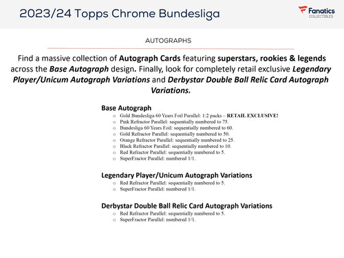 Topps Chrome Bundesliga 2023/24 - Value Box