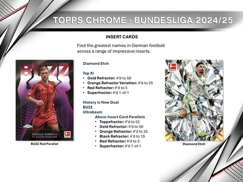Topps Chrome Bundesliga 2024/25 - Hobby Box