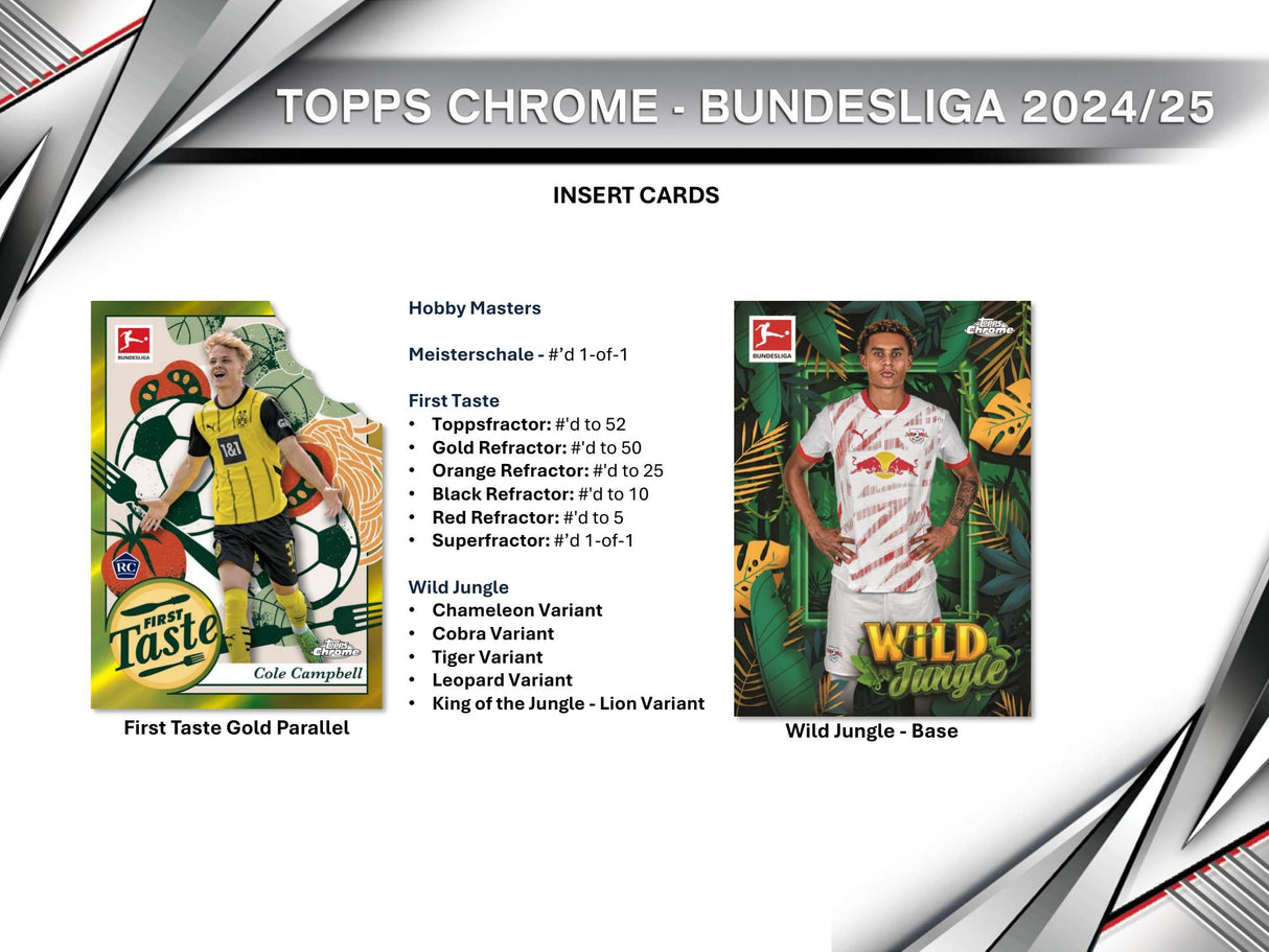 Topps Chrome Bundesliga 2024/25 - Hobby Box