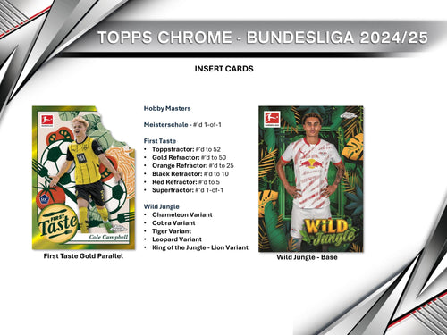 Topps Chrome Bundesliga 2024/25 - Hobby Box