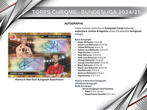 Topps Chrome Bundesliga 2024/25 - Hobby Box