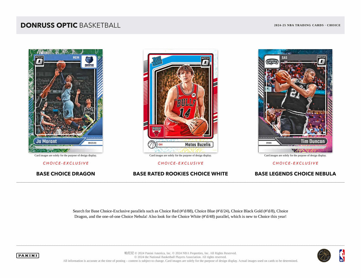Panini Donruss Optic Basketball 2024/25 - Choice Box