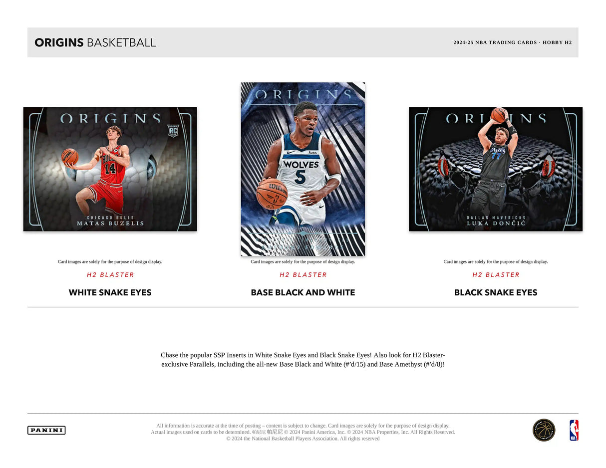 Panini Origins NBA Basketball 2024/25 - Hybrid H2 Box