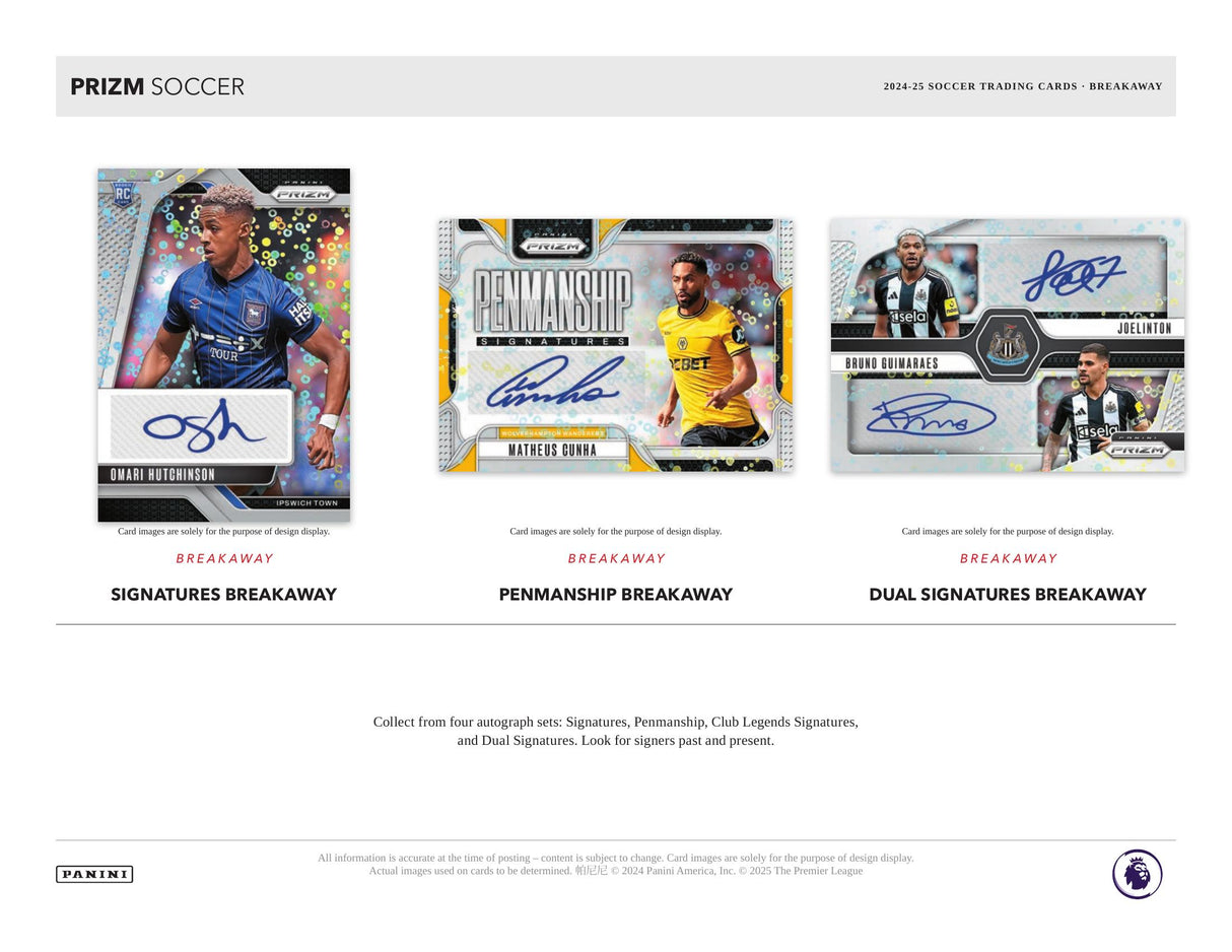 Panini Prizm Premier League 2024/25 - Breakaway Box