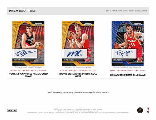 Panini Prizm NBA Basketball 2024/25 - International Hobby Box
