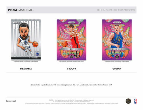 Panini Prizm NBA Basketball 2024/25 - International Hobby Box