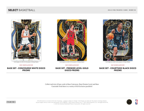 Panini Select Basketball 2024/25 - Hybrid H2 Box