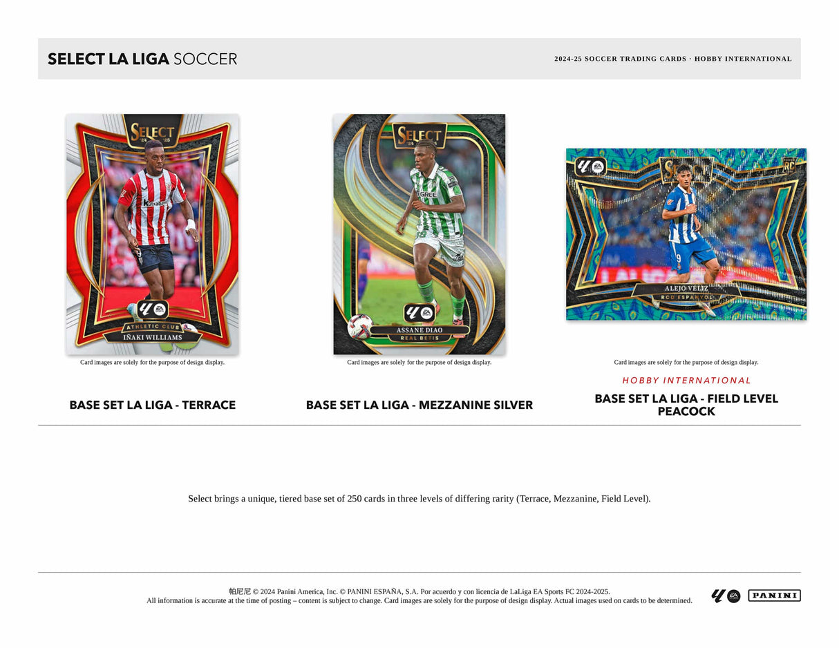 Panini Select La Liga 2024/25 - International Hobby Box