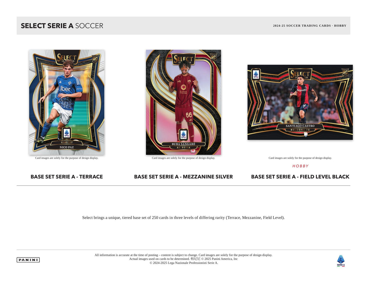Panini Select Serie A 2024/25 - Hobby Box