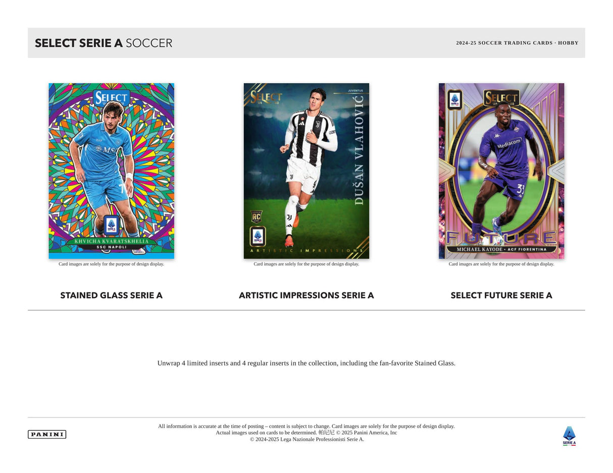 Panini Select Serie A 2024/25 - Hobby Box