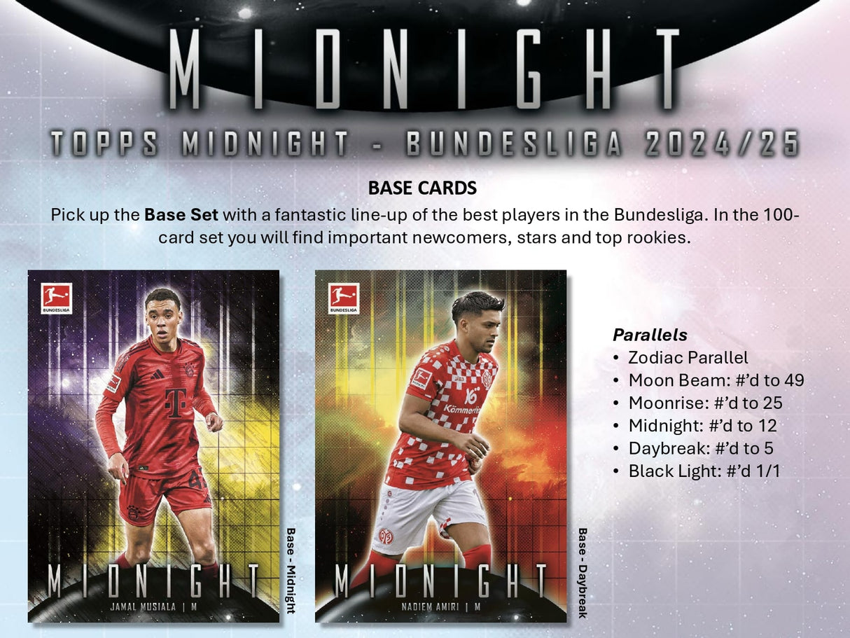 Topps Bundesliga Midnight 2024/25 - Hobby Box