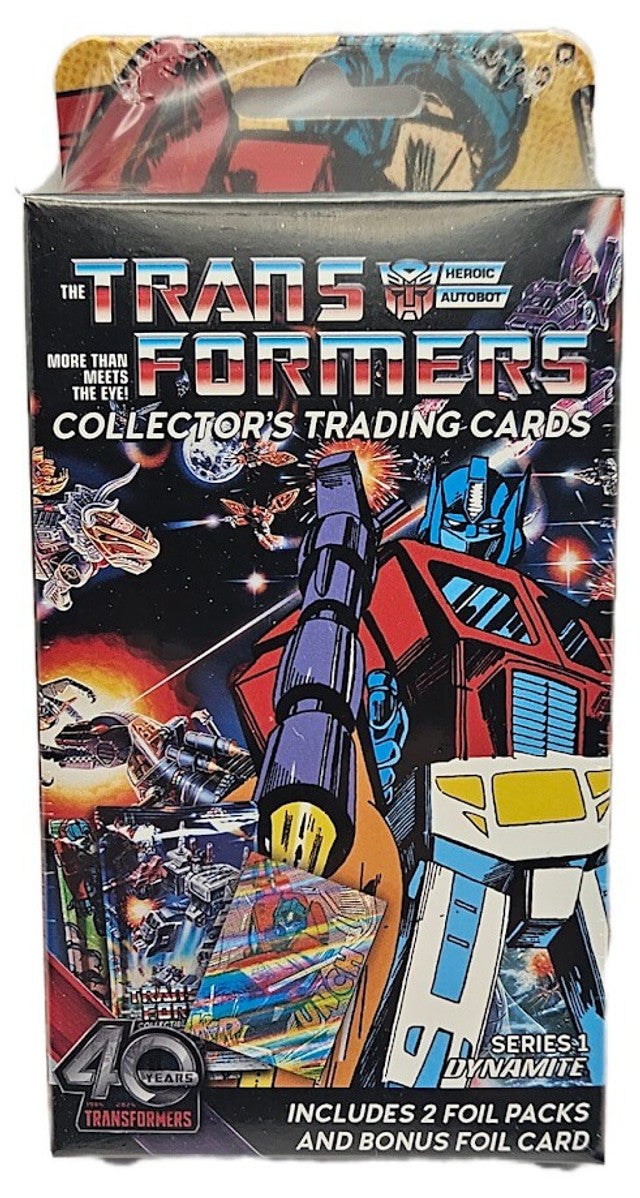 Transformers 40th Anniversary Trading Cards - Hanger Box