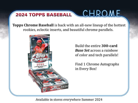 Topps Chrome Baseball 2024 - Hobby box