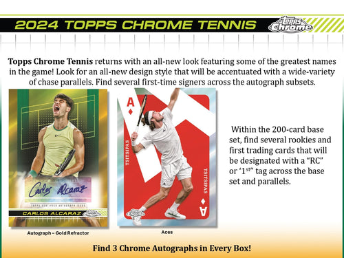 Topps Chrome Tennis 2024 - Value Box