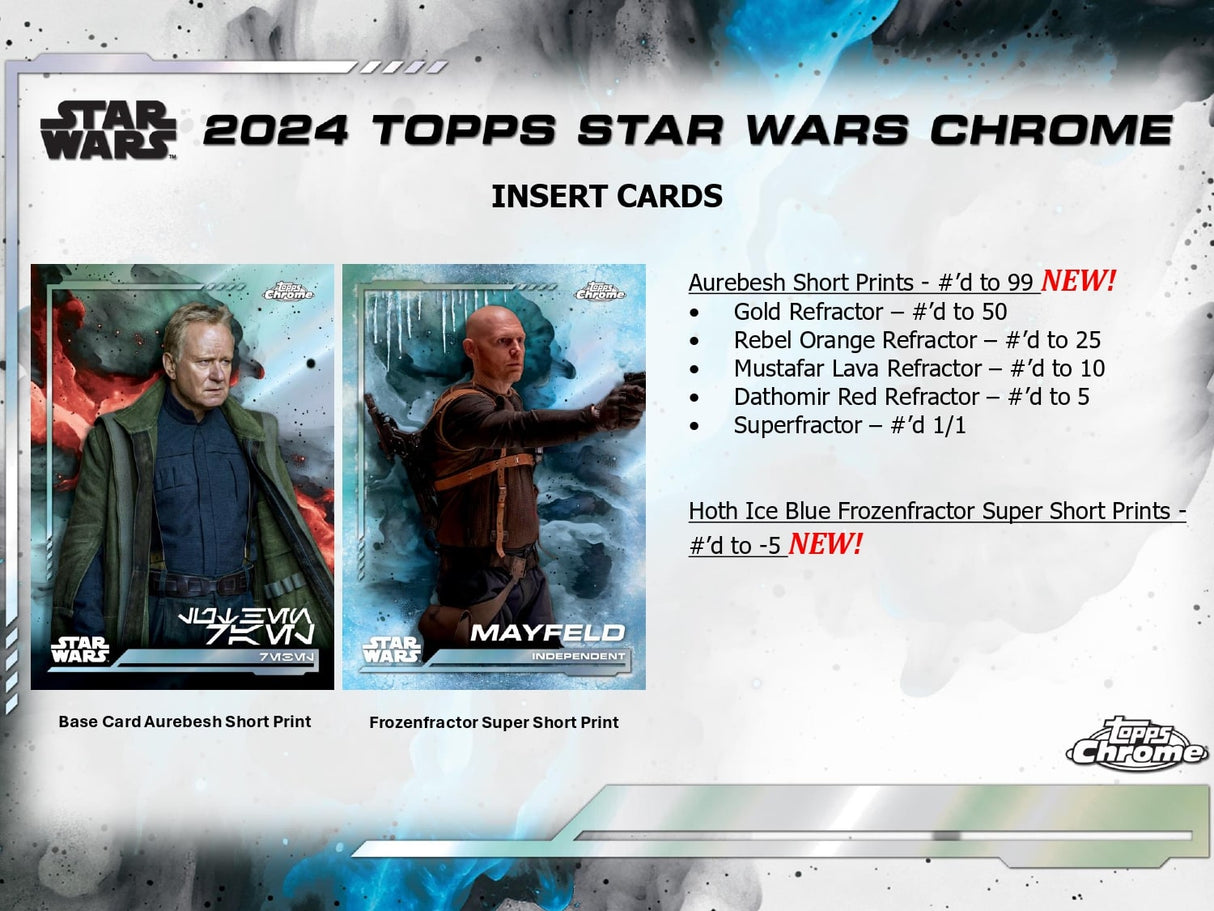 Topps Star Wars Chrome 2024 - Hobby Box